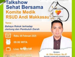 Talkshow Sehat, RSUD Andi Makkasau Edukasi Bahaya Rokok terhadap Jantung dan Pembuluh Darah