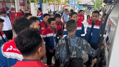 Pertamina Patra Niaga Sulawesi Gelar Program Sharing Knowledge Kesisteman Mesin Dispenser dan Alat Ukur SPBU