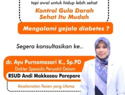 RSUD Andi Makkasau Edukasi Masyarakat tentang Penyakit Diabetes