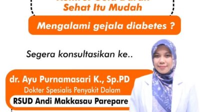 RSUD Andi Makkasau Edukasi Masyarakat tentang Penyakit Diabetes