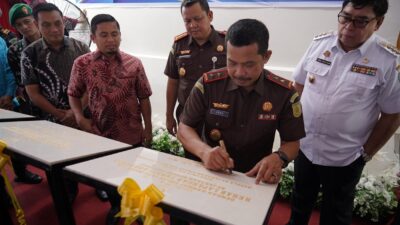 Peresmian Gedung Bantuan Hibah Pemkot Parepare ke Kejari, Abdul Hayat Gani Harap Tingkatkan Kinerja Maksimalkan Penegakan Hukum