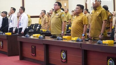 Rakor Pemda se-Sulsel, Pj Wali Kota Parepare Komitmen Siap Jalankan Instruksi Presiden Terkait Efisiensi