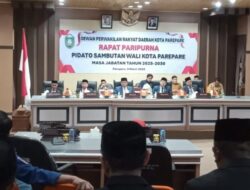 DPRD Parepare Gelar Rapat Paripurna Pidato Wali Kota Parepare Periode 2025-2030