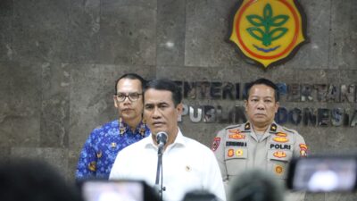 Mentan Amran Pastikan Proses Hukum terhadap Pengamat yang Diduga Rugikan Negara 5 Miliar Tetap Berjalan