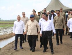 Presiden Prabowo dan Mentan Amran Pimpin Tanam Padi Serentak di 14 Provinsi