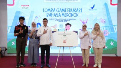 Kepala BPOM RI Taruna Ikrar Harap Pelajar SMA/SMK/MAN se-Jakarta Jadi Agen of Change Sehat Tanpa Rokok