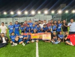 Karajae FC Juara Turnamen Mini Soccer HUT Bhayangkara ke-79