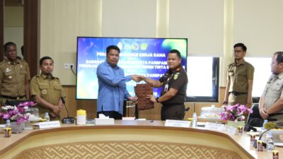 PAM Tirta Karajae dan Kejari Parepare Tandatangani Kerja Sama Terkait Penanganan Tunggakan Pelanggan