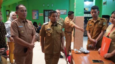 Wali Kota Parepare Sidak Hari Pertama Berkantor, Pastikan Pelayanan Masyarakat Berjalan Optimal