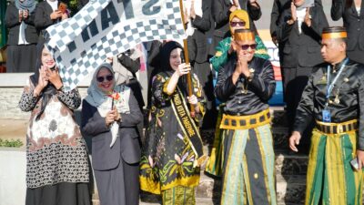 Lepas Pawai Budaya Anak PAUD dan TK, Bunda PAUD Parepare Tekankan Pentingnya Pengenalan Budaya Sejak Dini