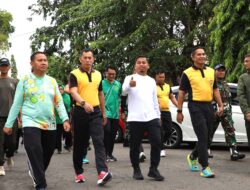 Wali Kota Parepare Semangat Ikut Jalan Santai HUT ke-79 Bhayangkara, Dukung Polri Semakin Profesional dan Humanis