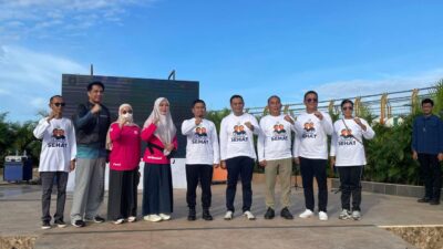 Launching Jumat Sehat, Wali Kota Parepare Ajak Masyarakat Biasakan Berolahraga dan Periksa Kesehatan