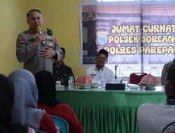 Jumat Curhat Perdana, Kapolres Parepare Indra Waspada Yuda Buka Diri Terima Saran dan Kritikan