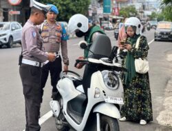 Hari ke-9 Ops Patuh Pallawa 2025, Sat Lantas Polres Parepare Layangkan 15 Tilang dan 32 Teguran