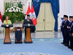 Mentan Amran Dampingi Presiden Prabowo dalam Pertemuan Bilateral dengan Peru, Perkuat Kerja Sama Ketahanan Pangan