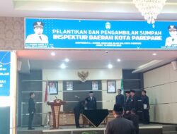 Wali Kota Parepare Lantik Iwan Asaad Jadi Inspektur Daerah