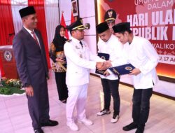 Wali Kota Tasming Hamid Serahkan Remisi kepada Warga Binaan di Lapas Kelas IIA Parepare