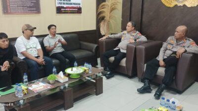 Ketua dan Pengurus PWI Parepare Silaturahmi dengan Kapolres, Perkuat Sinergitas Polri dan Pers