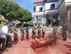 Kejari Parepare Musnahkan Barang Rampasan dari 48 Perkara, Wawali Hermanto Apresiasi Sinergitas Penegakan Hukum yang Kuat