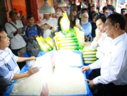 Harga Beras Mulai Turun, Mentan Amran Sidak Pasar Panorama Bengkulu