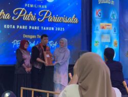 Malam Puncak Pemilihan Putra Putri Pariwisata Parepare 2025 Tampilkan Pesona Wastra Sulsel