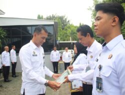 Lapas Parepare Gelar Apel Pagi dan Penyerahan Sertifikat Pegawai Teladan Triwulan IV