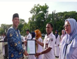 Momentum HKN ke-61, Bupati Pangkep MYL Serahkan Penghargaan kepada 27 Nakes Teladan