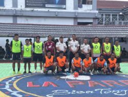 Buka Lomba Futsal Antar WBP, Kalapas Parepare Pesankan Junjung Sportivitas dan Kebersamaan