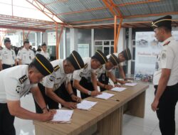 Lapas Parepare Tandatangani Komitmen Bersama Pembangunan Zona Integritas, Wujudkan Birokrasi Bersih Transparan dan Melayani