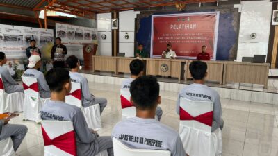 Lapas Parepare Gelar Pelatihan Keamanan Pangan Siap Saji bagi Pengelola Dapur