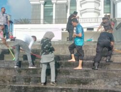 Jelang Ramadan, Pemkot Parepare Kerahkan ASN Bersihkan Ikon Kota Lewat Program Jumat Bersih