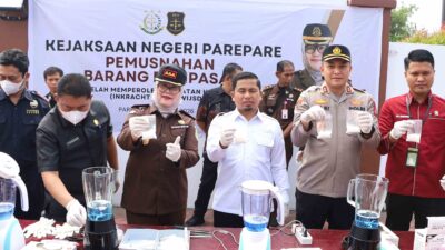 Tasming Hamid Apresiasi Kejari Parepare, Ajak Perkuat Sinergi Tekan Peredaran Narkoba