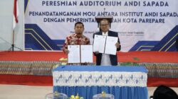 Peresmian Auditorium Andi Sapada, Pemkot Parepare dan IAS Teken MoU