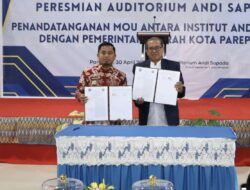 Peresmian Auditorium Andi Sapada, Pemkot Parepare dan IAS Teken MoU
