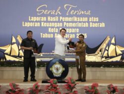 Parepare Kembali Raih Opini WTP, Tasming Hamid: Bukti Komitmen Tata Kelola Keuangan yang Akuntabel