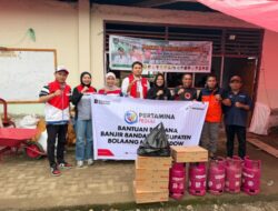 Pertamina Patra Niaga Sulawesi Melalui IT Bitung Salurkan Bantuan Penanganan Banjir Bandang di Bolaang Mongondow