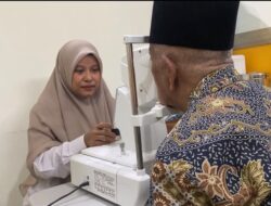 Jelang Operasi Katarak Gratis Pemkot Parepare, RSUD Andi Makkasau Lakukan Skrining Kesehatan