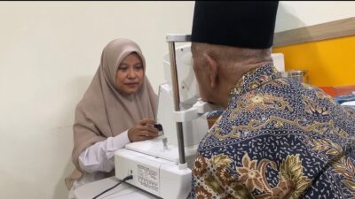 Jelang Operasi Katarak Gratis Pemkot Parepare, RSUD Andi Makkasau Lakukan Skrining Kesehatan